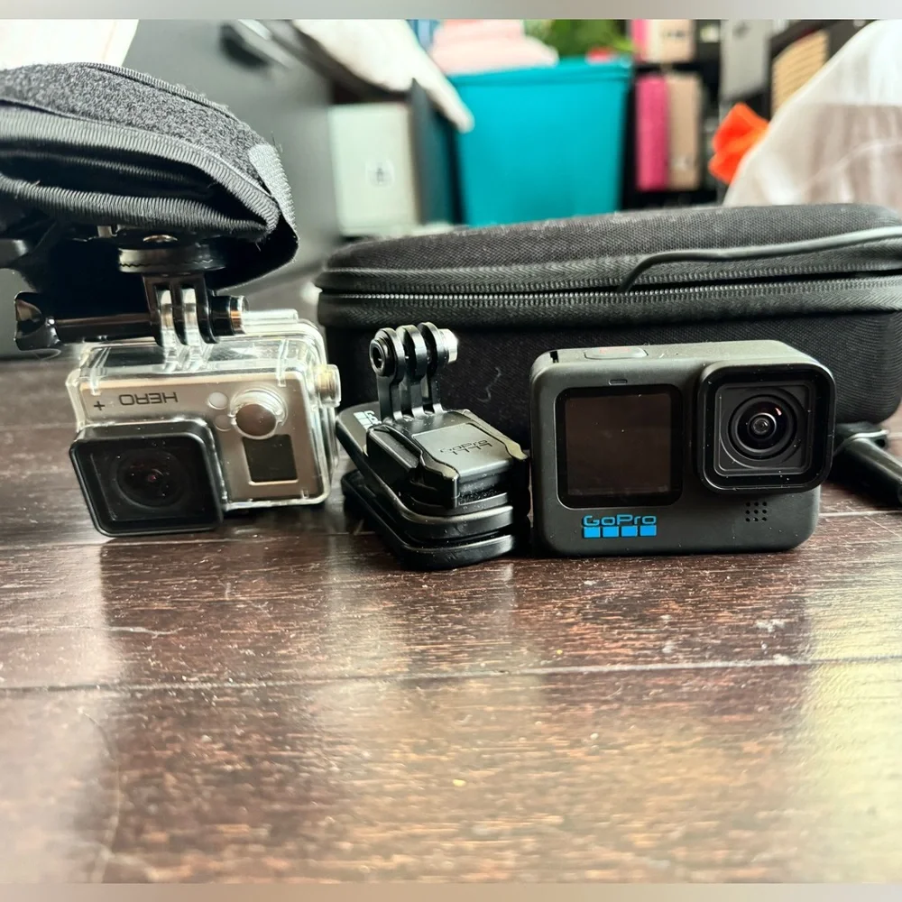 Bundle!! GoPro Hero 10 and GoPro Hero 3 combo and all accessories!
